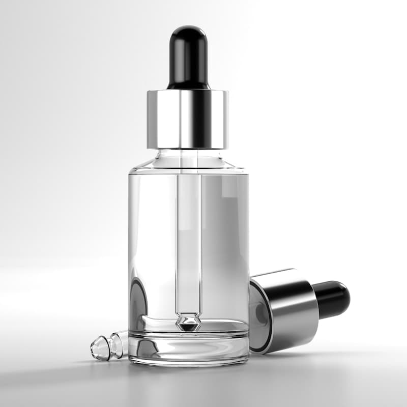 Flacon de sérum éclat pour le visage